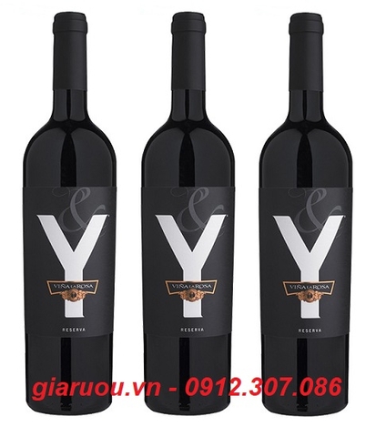 VANG CHILE VINA LA ROSA Y RESERVA CABERNET SAUVIGNON PHỤC VỤ TIỆC CƯỚI