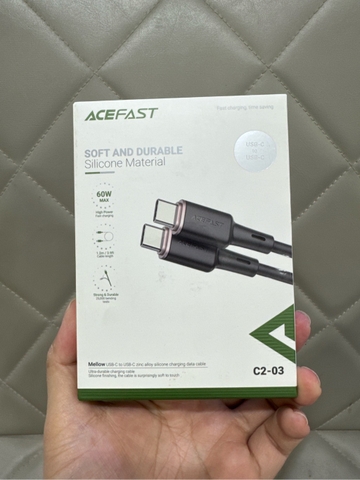 Cáp ACEFAST USB-C to USB-C (1.2m) - C2-03