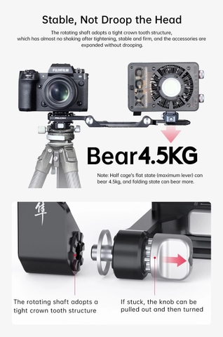 Falcam F22 & F38 & F50 Quick Release Foldable Half Cage Kit - C00B3809