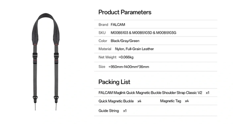 Ulanzi Falcam Maglink Quick Magnetic Dây Đeo Cổ V2 5102