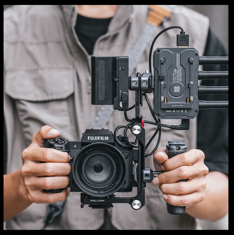 Falcam F22&F38&F50 Quick Release Foldable Half Cage Model C00B3808