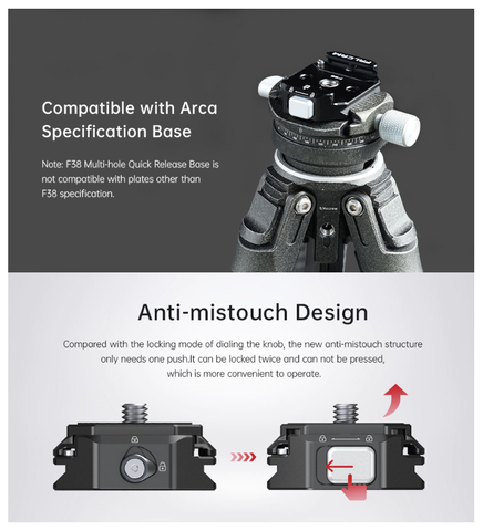 Ulanzi Falcam F38 Multi-hole Quick Release Base - 3364