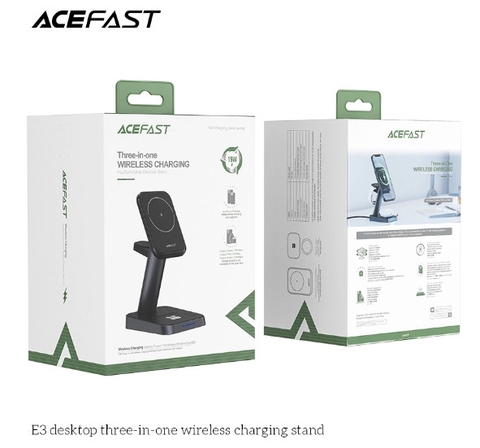 Giá đỡ sạc nhanh không dây ACEFAST 3 in 1 - E3