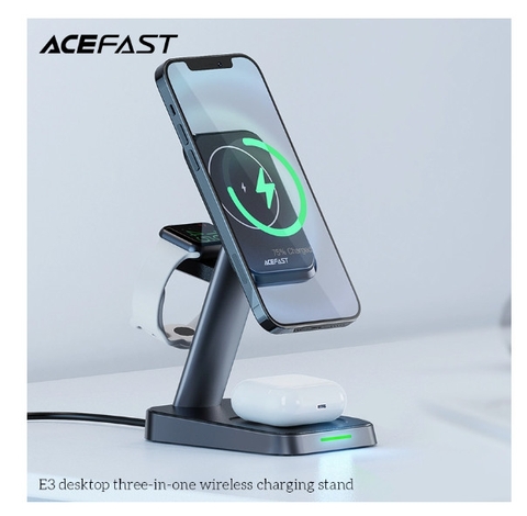 Giá đỡ sạc nhanh không dây ACEFAST 3 in 1 - E3