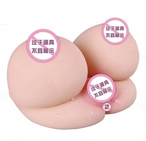 Âm đạo giả nguyên khối JIUAI ngực mông