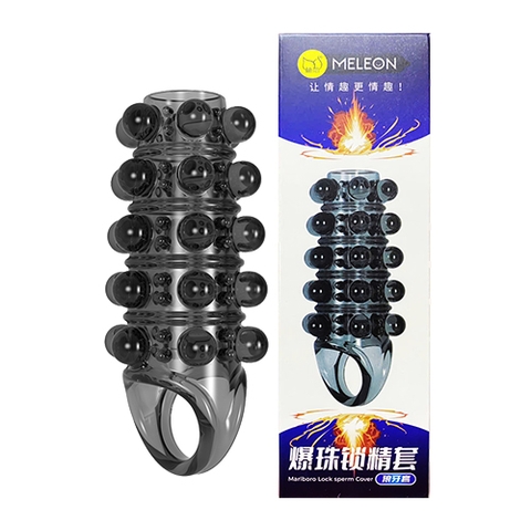 Bao cao su đôn dên khúc giữa bi Meleon có quai đeo