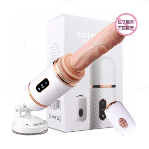 Dương vật giả hít tường Dibe Cyclone Fire