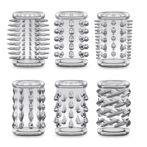 Bộ đôn khúc giữa 6 món silicon siêu mền