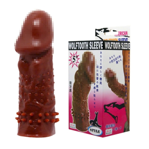 Bao cao su đôn dên Wolftooth Sleeve không trứng