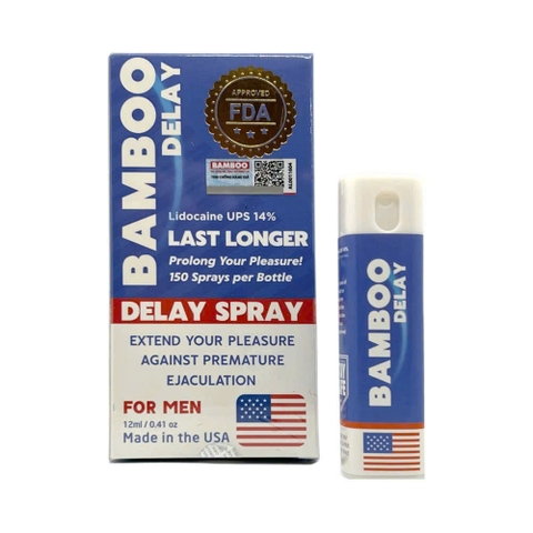 Chai xịt chống xuất tinh sớm Bamboo Delay Spray