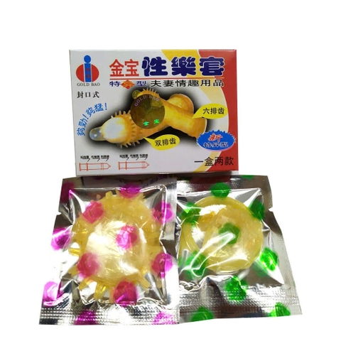 Bao cao su siêu gai Gold Gai