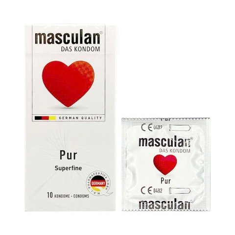 Bao cao su siêu mõng Masculan Pur Superfine