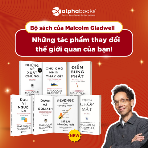 Combo 7 cuốn Malcolm Gladwell