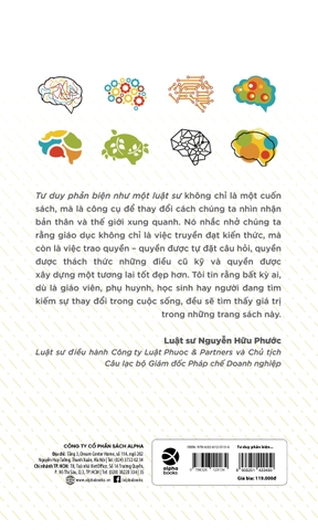 Tư Duy Phản Biện Như Luật Sư - TG Colin Seale