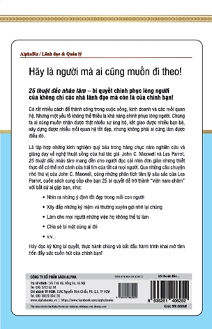 25 Thuật Đắc Nhân Tâm