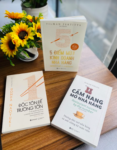 Combo Kinh Doanh Nhà Hàng Ba Cuốn - Khiến Mọi Khách Hàng Phải Nhớ Đến Bạn