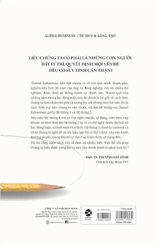 Tư Duy Nhanh Và Chậm - Top Best Seller