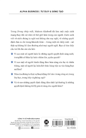 Blink - Trong Chớp Mắt (Tái Bản)