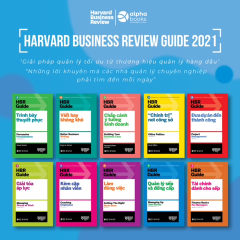 HBR Guide 2021 – Bí Kíp Kinh Doanh Từ Harvard (Trọn bộ 10 cuốn)
