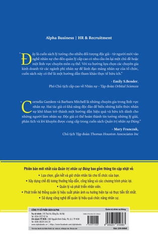Quản Trị Nhân Sự Đúng - The Big Book of HR