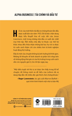 Hồi Ức Của Một Thiên Tài Đầu Tư Chứng Khoán