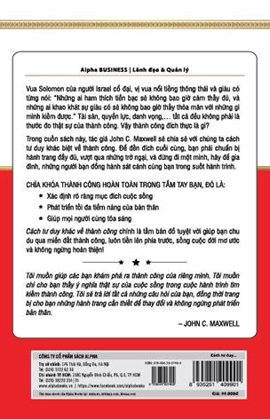 Cách Tư Duy Khác Về Thành Công (Tái Bản - Và Đổi Tên Từ "Hành Trình Đến Thành Công")