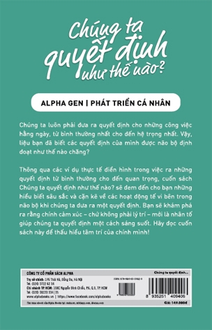 Chúng Ta Quyết Định Như Thế Nào? (How We Decide)