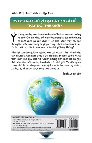 Họ Đã Làm Gì Để Thay Đổi Thế Giới