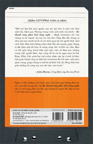 Kẻ Thành Công Phải Biết Lắng Nghe