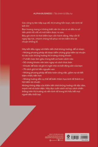 Kiếm Tiền Thời Khủng Hoảng