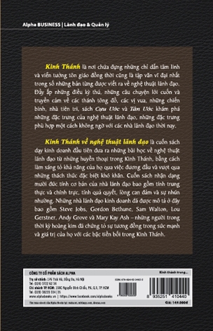 Kinh Thánh Về Nghệ Thuật Lãnh Đạo