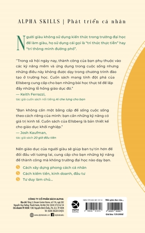 Nền Giáo Dục Của Người Giàu