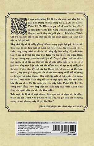 Thành Cát Tư Hãn Và Sự Hình Thành Thế Giới Hiện Đại