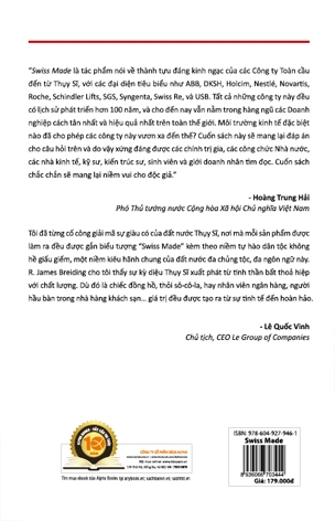 Swiss Made - Chuyện Chưa Từng Được Kể Về Những Thành Công Phi Thường Của Đất Nước Thụy Sỹ (Tái Bản)