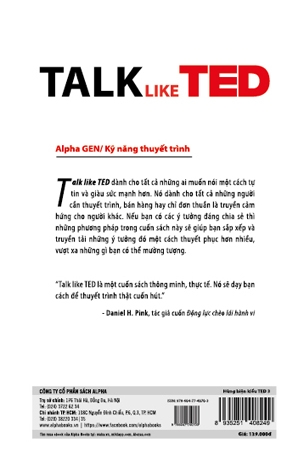 Hùng Biện Kiểu Ted 3 - 9 Bí Quyết Diễn Thuyết Trước Công Chúng Của Những Bộ Óc Hàng Đầu Thế Giới