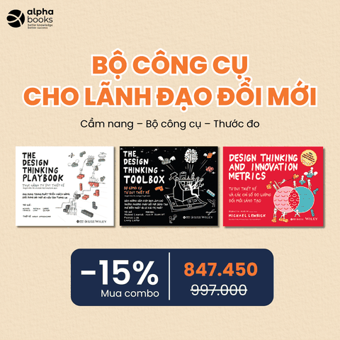 [Pre-order] Combo 3 Cuốn – Bộ Công Cụ Cho Lãnh Đạo Đổi Mới: Metrics, Playbook, Toolbox