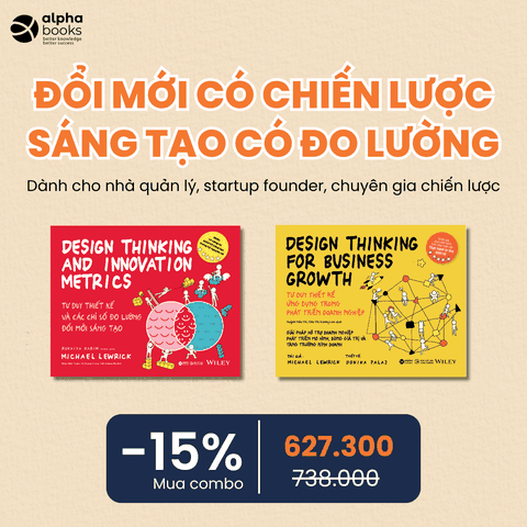 [Pre-order] Combo 2 Cuốn – Đổi Mới Có Chiến lược: Metrics + Business Growth