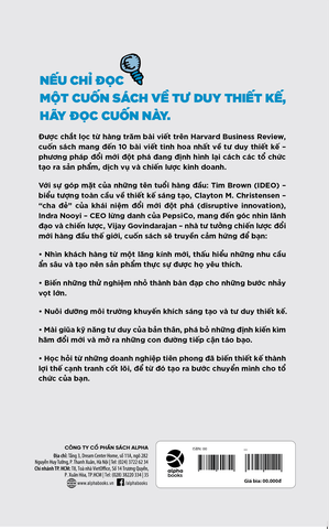 Tư Duy Thiết Kế Trong Kinh Doanh – Cẩm Nang Thực Hành Để Chuyển Đổi Doanh Nghiệp