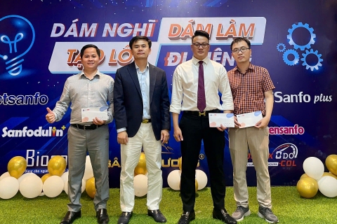 DƯỢC SANFO TỔ CHỨC THÀNH CÔNG CHƯƠNG TRÌNH TỔNG KẾT QUÝ I VÀ KHỞI ĐỘNG CHO MỤC TIÊU QUÝ II/2025