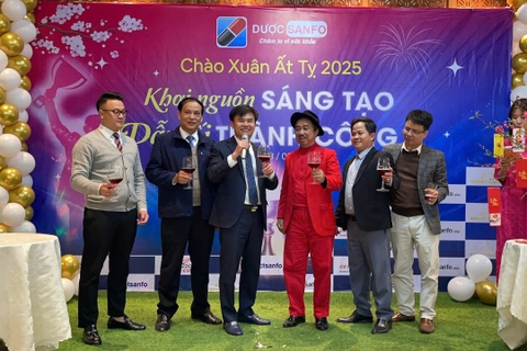 DƯỢC SANFO CHÀO XUÂN 2025- KHỞI ĐẦU MỚI THÀNH CÔNG MỚI