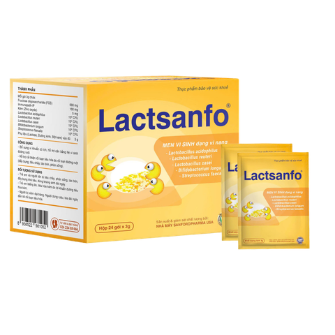 Thực phẩm bảo vệ sức khỏe Lactsanfo