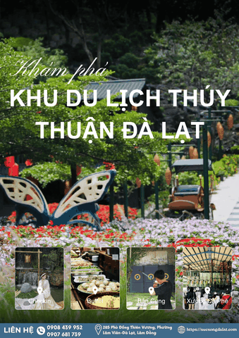 VÉ THAM QUAN KHU DU LỊCH THÚY THUẬN ĐÀ LẠT
