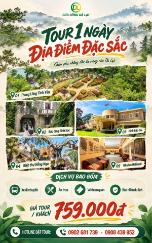 Tour 1 Ngày Địa Điểm Đặc Sắc