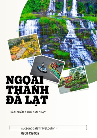 TOUR NGOẠI THÀNH ĐÀ LẠT 1 NGÀY