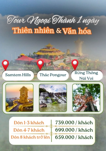 Tour Ngoại Thành Đà Lạt | Khám Phá Thiên Nhiên & Văn Hóa Trong 1 Ngày