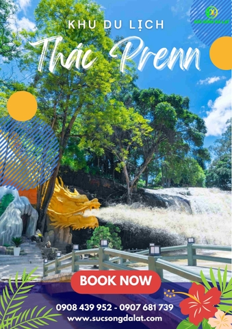 VÉ KHU DU LỊCH THÁC PRENN ĐÀ LẠT (TEA RESORT PRENN – ĐÔI DÉP)