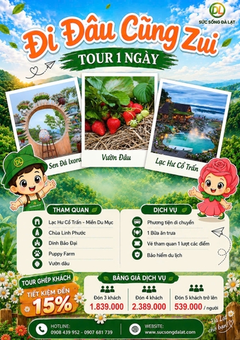 Tour 1 Ngày Đi Đâu Cũng Zui