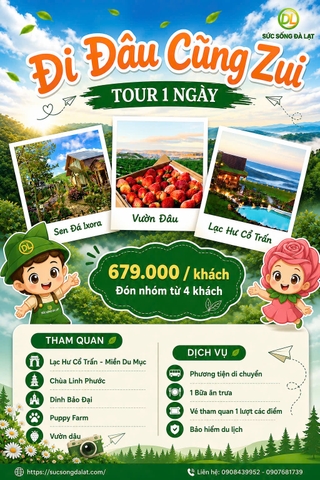 Tour 1 Ngày Đi Đâu Cũng Zui