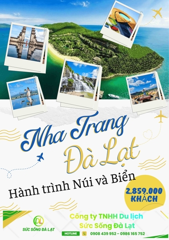 NHA TRANG - ĐÀ LẠT: HÀNH TRÌNH NÚI VÀ BIỂN | 4 ngày 3 đêm