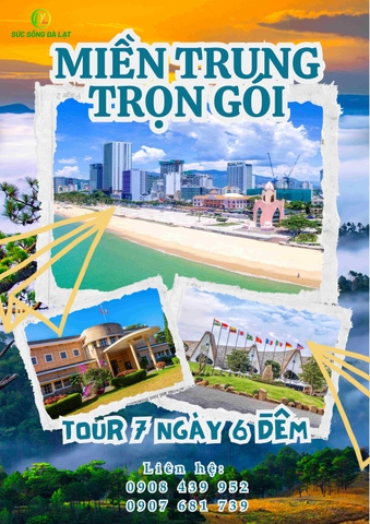 TOUR TRỌN GÓI MIỀN TRUNG | 7 NGÀY 6 ĐÊM